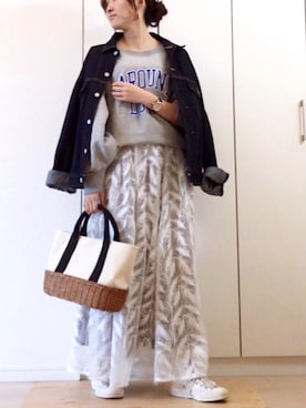 NAnaさん（レディース・158cm）の春コーディネート