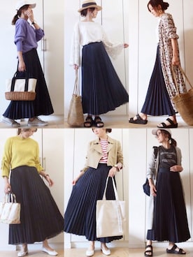 NAnaさん（レディース・158cm）の春コーディネート