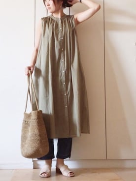 「abcdevol（エービーシーディーイーボル）のアイテム」を使った、NAnaさん（レディース・158cm）の春コーディネート