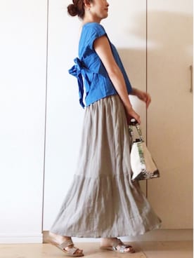 NAnaさん（レディース・158cm）の春コーディネート