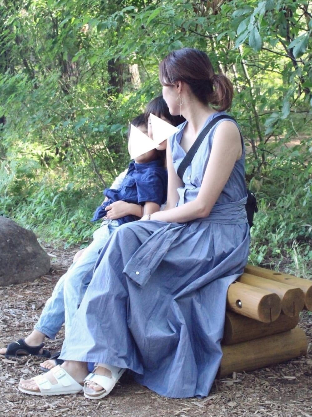 The Virgnia（ザ ヴァージニア）の「ノースリフレアシャツワンピース  