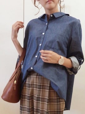 「thevirgnia」｜「アイテム（アクセサリー）」を使った、NAnaさん（レディース・158cm）の夏コーディネート