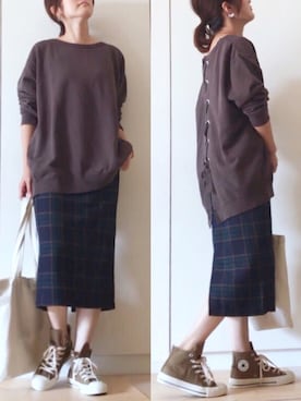 NAnaさん（レディース・158cm）の秋コーディネート