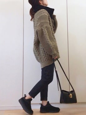 NAnaさん（レディース・158cm）の冬コーディネート