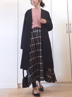 「URBAN RESEARCH Sonny Label（アーバンリサーチサニーレーベル）のアイテム（その他アウター）」を使った、NAnaさん（レディース・158cm）の冬コーディネート