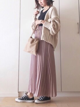 「La-gemme」｜「アイテム（腕時計）」を使った、NAnaさん（レディース・158cm）の春コーディネート