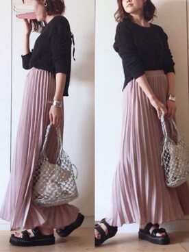 NAnaさん（レディース・158cm）の春コーディネート