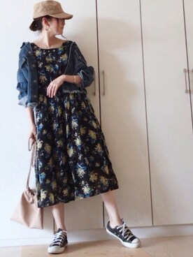 NAnaさん（レディース・158cm）の春コーディネート