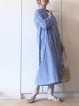 「JOURNAL STANDARD relume（ジャーナルスタンダード　レリューム）のアイテム（ワンピース/ドレス）」を使った、NAnaさん（レディース・158cm）の春コーディネート