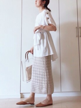 NAnaさん（レディース・158cm）の夏コーディネート