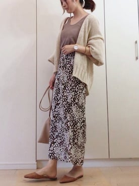 「アイテム（腕時計、イエロー系）」を使った、NAnaさん（レディース・157cm）の夏コーディネート