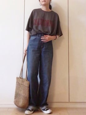 「petitcro（プティクロ）のpetitcro  ワイドバングル PCKB1901001（バングル/リストバンド）」を使った、NAnaさん（レディース・158cm）の夏コーディネート