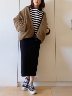 「Chaco closet（チャコ クローゼット）のアイテム（ジャケット/アウター）」を使った、NAnaさん（レディース・158cm）の秋コーディネート
