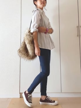 NAnaさん（レディース・158cm）の秋コーディネート