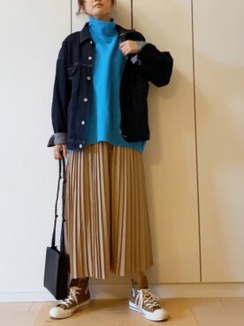 「NOLLEY’S Sophi（ノーリーズソフィ）のアイテム」を使った、NAnaさん（レディース・158cm）の秋コーディネート