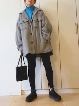 「NOLLEY’S Sophi（ノーリーズソフィ）のアイテム」を使った、NAnaさん（レディース・158cm）の秋コーディネート