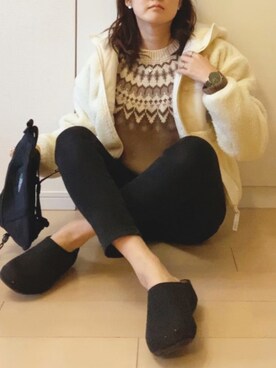 「Chaco closet」｜NAnaさん（レディース・158cm）の冬コーディネート