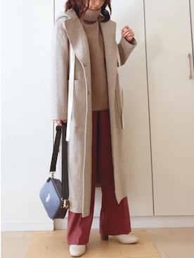 NAnaさん（レディース・158cm）の冬コーディネート