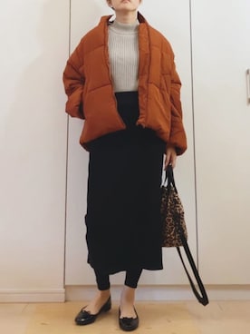 「Chaco closet（チャコ クローゼット）のアイテム（ジャケット/アウター）」を使った、NAnaさん（レディース・158cm）の冬コーディネート