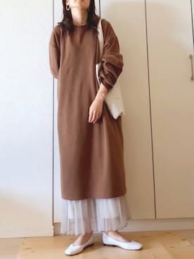 「anq.（アンク）のアイテム（バングル/リストバンド）」を使った、NAnaさん（レディース・158cm）の春コーディネート