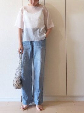 NAnaさん（レディース・158cm）の夏コーディネート