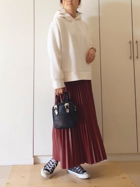「AmbreNeige」｜「アイテム（腕時計）」を使った、NAnaさん（レディース・158cm）の秋コーディネート