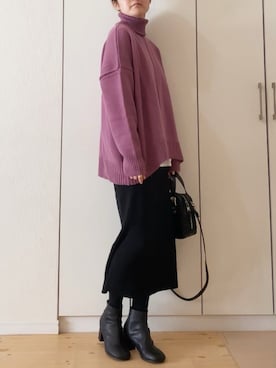 NAnaさん（レディース・158cm）の冬コーディネート