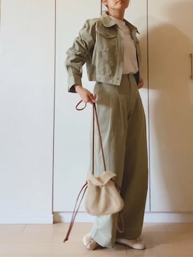 NAnaさん（レディース・158cm）の冬コーディネート