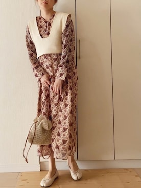 NAnaさん（レディース・158cm）の冬コーディネート