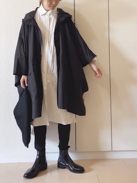 「Lee」｜「アイテム（その他アウター）」を使った、NAnaさん（レディース・158cm）の春コーディネート