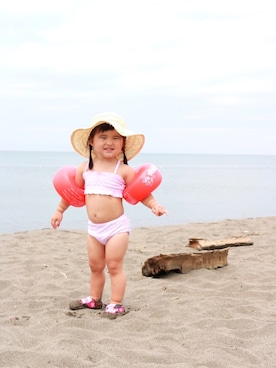 SuzuMinaさん（キッズ・80cm）の夏コーディネート