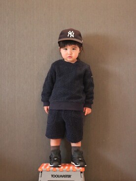 SuzuMinaさん(キッズ・90cm)の秋コーディネート