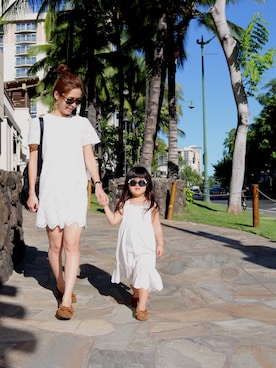 SuzuMinaさん（キッズ・90cm）の秋コーディネート