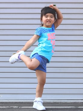 SuzuMinaさん（キッズ・90cm）の夏コーディネート