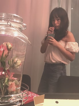 三村有希さん（レディース・156cm）の夏コーディネート