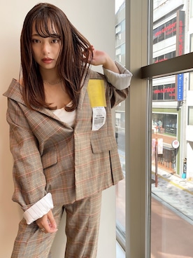 三村有希さん（レディース・156cm）の秋コーディネート