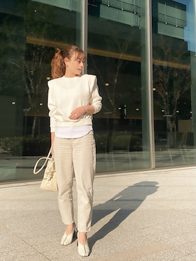 三村有希さん（レディース・156cm）の冬コーディネート