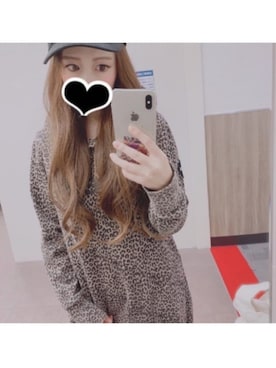 「ロングヘア」｜「アイテム（キャップ）」を使った、nyan_nyanさん（レディース・158cm）の秋コーディネート