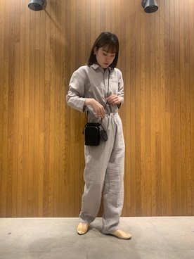 「URBAN RESEARCH（アーバンリサーチ）のアイテム（ルームウェア）」を使った、とやまさん（レディース・162cm）の春コーディネート