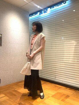 とやまさん（レディース・162cm）の夏コーディネート