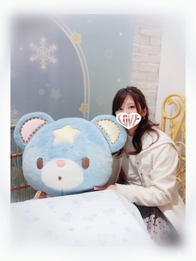 「Ank Rouge（アンクルージュ）のアイテム（ブルゾン）」を使った、tyatyaさん（レディース・157cm）の冬コーディネート