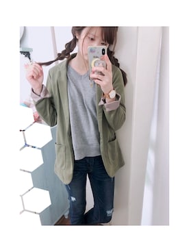 「Orobianco（オロビアンコ）のアイテム（腕時計）」を使った、tyatyaさん（レディース・157cm）の冬コーディネート