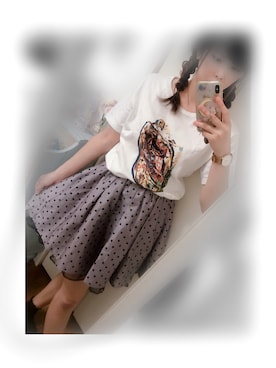 「Orobianco（オロビアンコ）のアイテム（腕時計）」を使った、tyatyaさん（レディース・157cm）の夏コーディネート