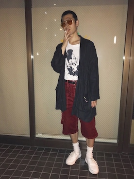 「SEDITIONARIES」｜horiuchi kantaさん（メンズ・170cm）の夏コーディネート