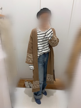 ゆんさん（レディース・165cm）の冬コーディネート