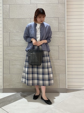 rinaさん（レディース・172cm）の春コーディネート