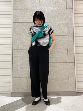 rinaさん（レディース・172cm）の春コーディネート