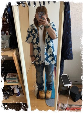 「johnbull」｜「アイテム（ブーツ）」を使った、mariiiiika0919さん（レディース・154cm）の春コーディネート