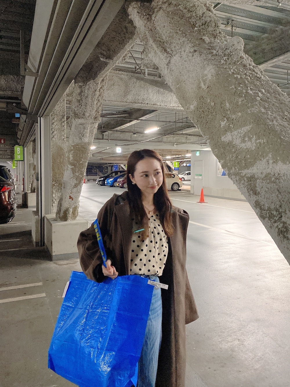 U by SPICK&amp;SPAN フロッキードットブラウス U by SPICK&SPAN（ユーバイスピックアンドスパン）の「フロッキー