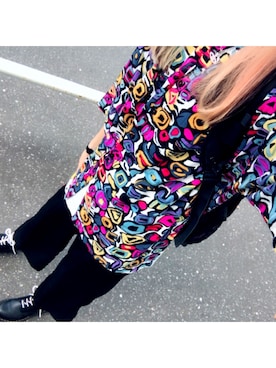 えり氏さん（レディース・173cm）の春コーディネート